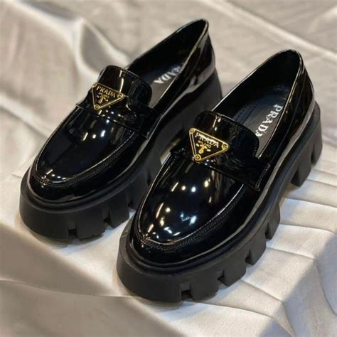 clear Prada shoes